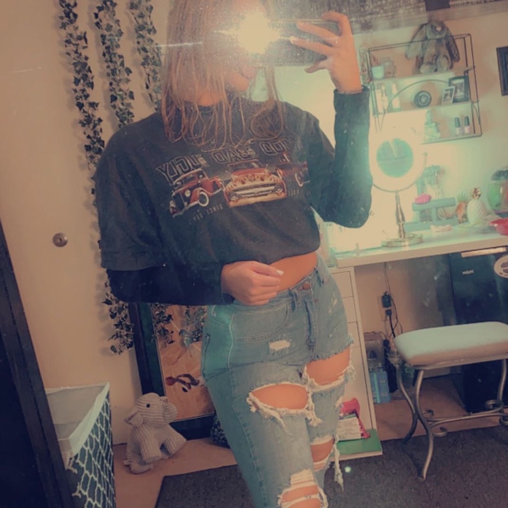 Vintage Cropped Tee